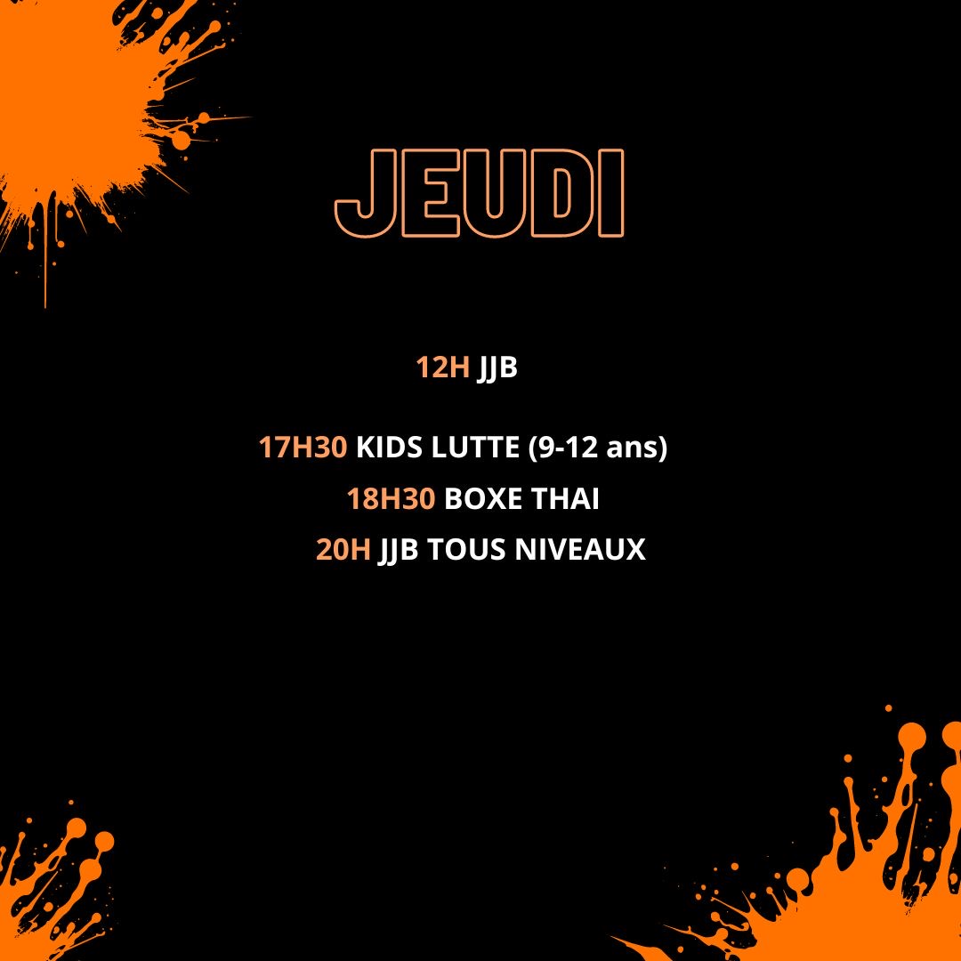 Jeudi